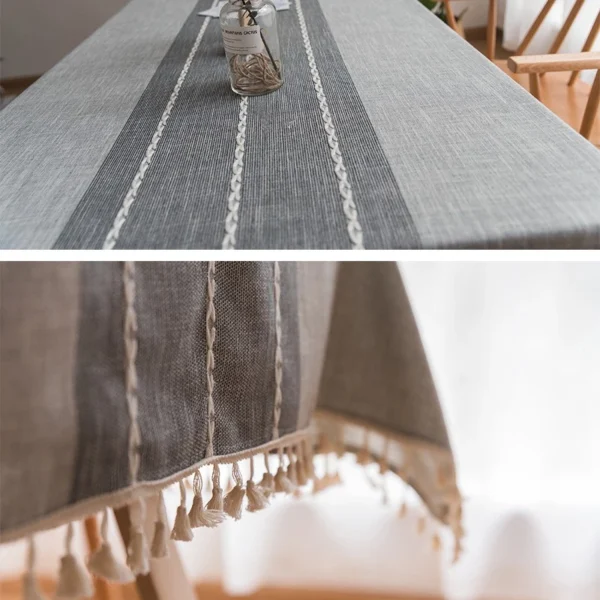 Cotton Linen Table Cloth