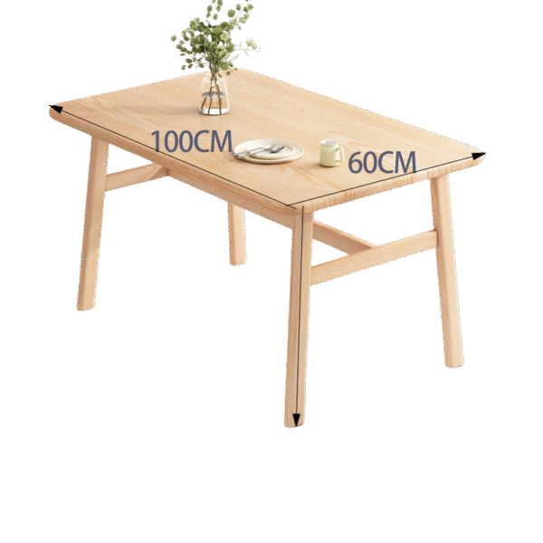 Study Table Solid Wood Dining Table & Dining Table Modern Style