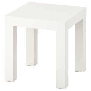 Side table white 35x35 cm