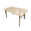 SOLID WOOD DINING TABLE 140X80CM