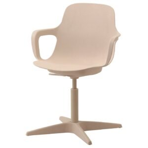 Swivel chair whitebeige