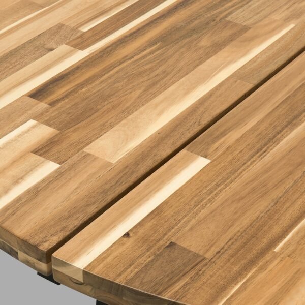 Dining table acaciablack 120 cm